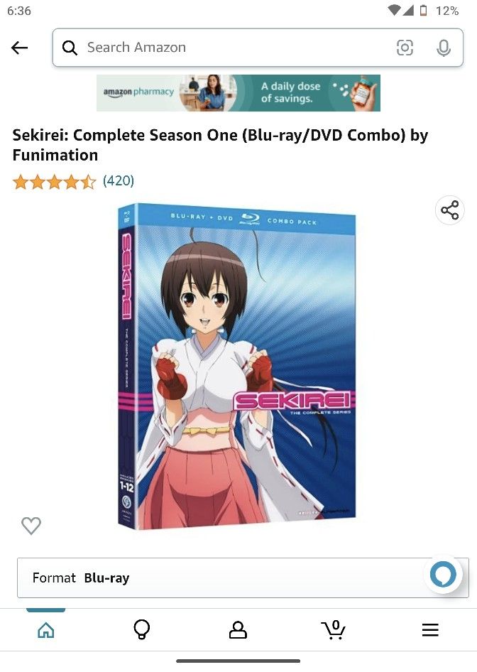 Sekirei The complete series Blu Ray