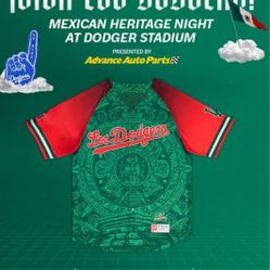 4 Tickets For Dodgers Mexican Heritage Night