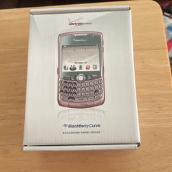 Vintage Rare Pink Blackberry Curve Smartphone 