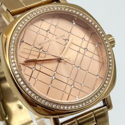 Michael Kors Nia watch, 37mm size case, 7.5in size wrist bracelet 