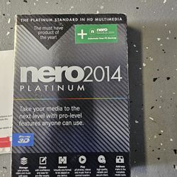 Software Nero Cd/DVD Burning And Editing,  Windows 8,7
