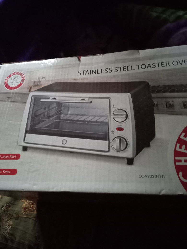 Stainless Steel Toaster Oven 