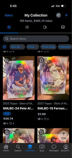 Baseball cards