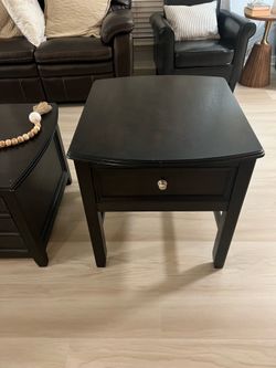 Black Coffee table set