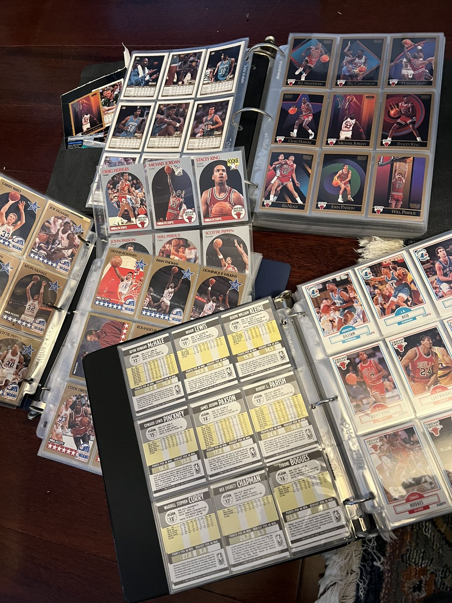Basketball Sportscards Complete Sets (4): 1990-91