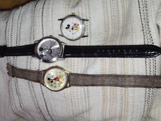Vintage Mickey Mouse Watches And Highly Collectible