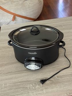 Crock-Pot 4-Quart Programmable Slow Cooker (Black)