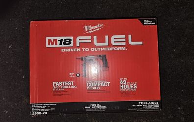 Milwaukee
M18 FUEL 18V Lithium-Ion Brushless Cordless 5/8 in. SDS-Plus Rotary Hammer (Tool-Only)