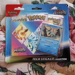 Prismatic evolution tech sticker collection