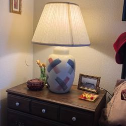 Ceramic Ginger Jar Lamp 1980’s