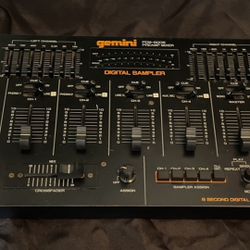 Gemini PDM -6008 Dj Mixer W/ Sampler 