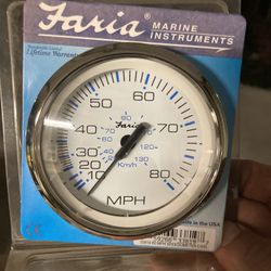 Faria Boat Speedometer 