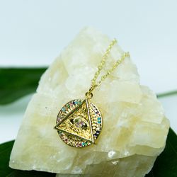 Pyramid Necklace 