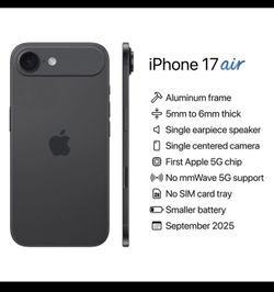 Iphone 17 Air 