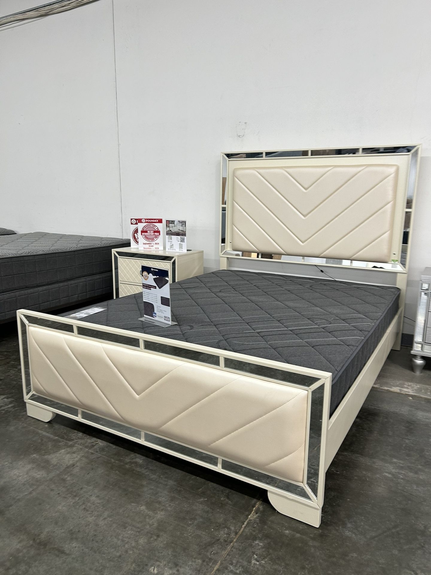 New Queen, Bed Frames With Mattress Included