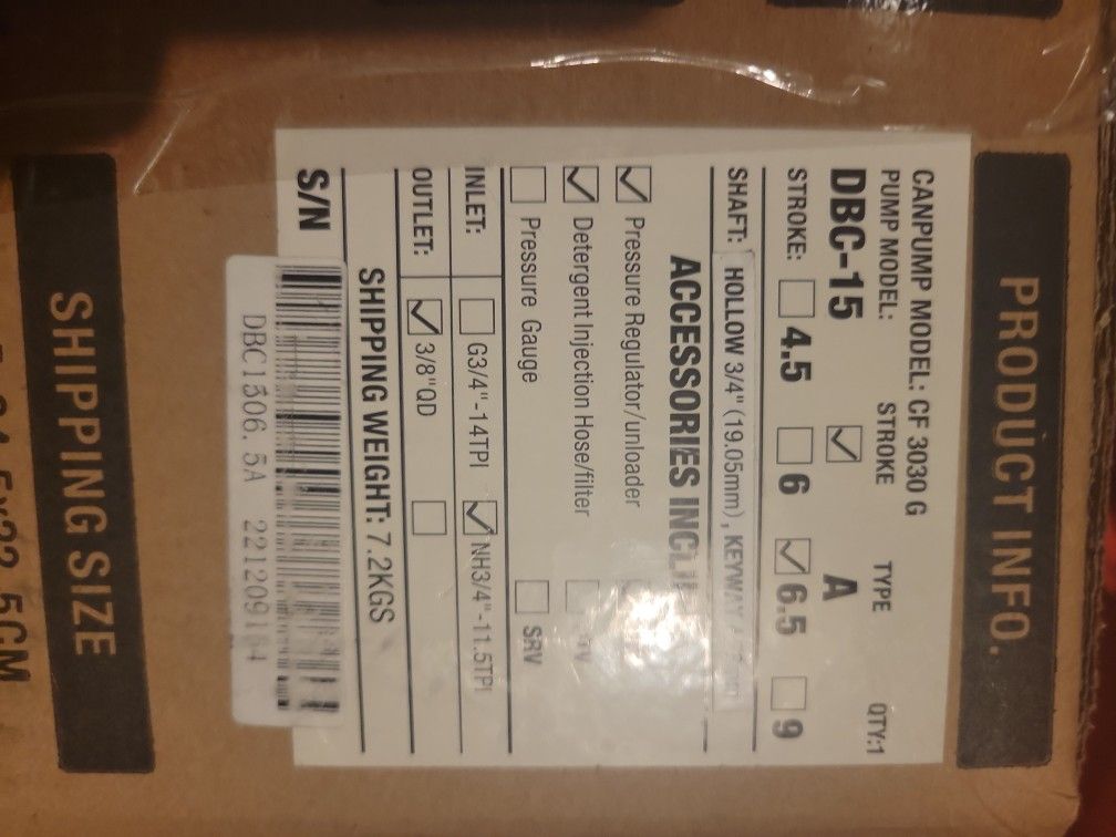 High Pressure Pump System