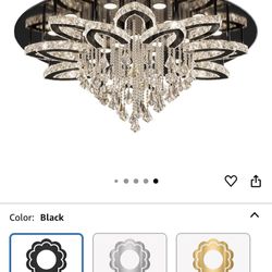 Flashing God W40 Modern Crystal Chandelier 