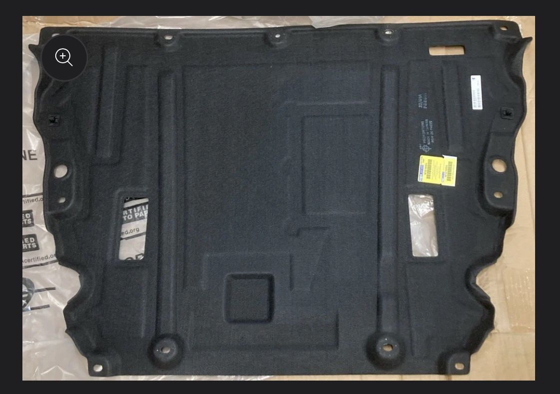 F01228126 ENGINE SPLASH SHIELD '13-'20 FUSION MKZ