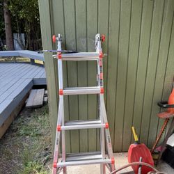 Aluminum Multi Positional Ladder 