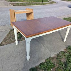 Table and home made work bench