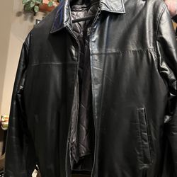 Mens XL Leather Jacket