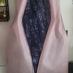 Navy Blue Sweet 16 Dress