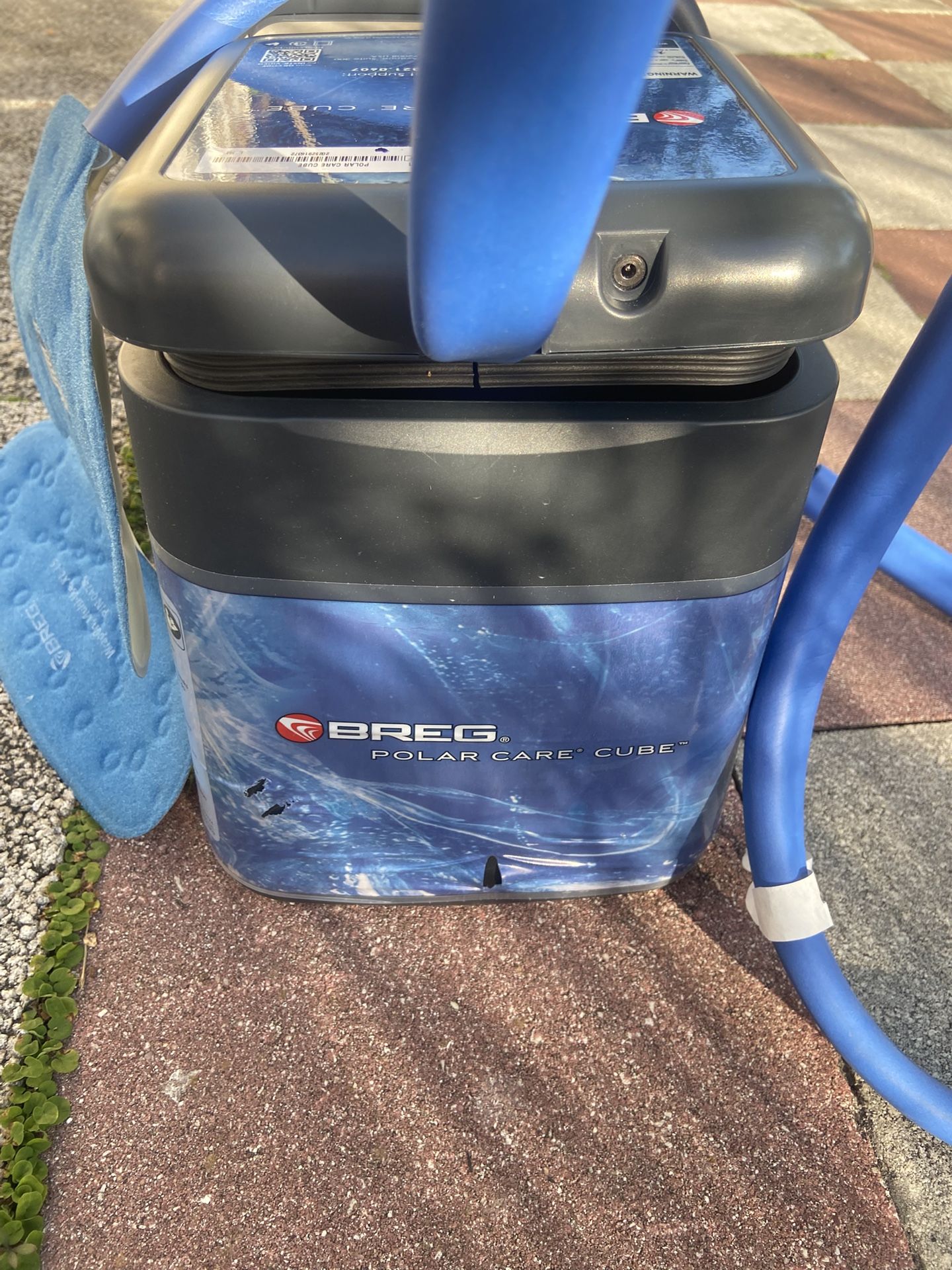 Cooler For Human Back. Medical.