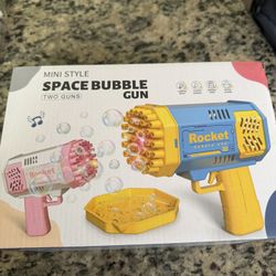 Mini Style Space Bubble Gun