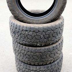 (4) Toyo 305/50/20