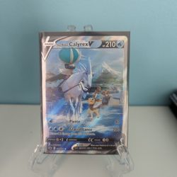Ice rider calyrex v Alt art pokemon card