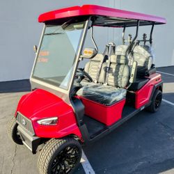 2025 Bintelli Nexus, Red with black seats.