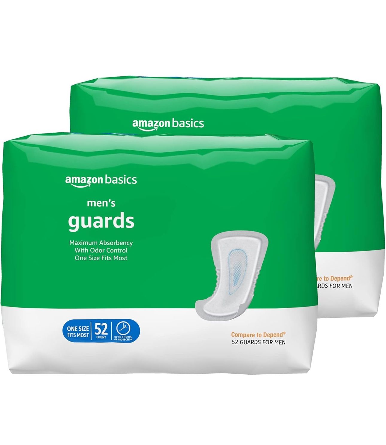 Men’s Incontinence Guards 104 Count