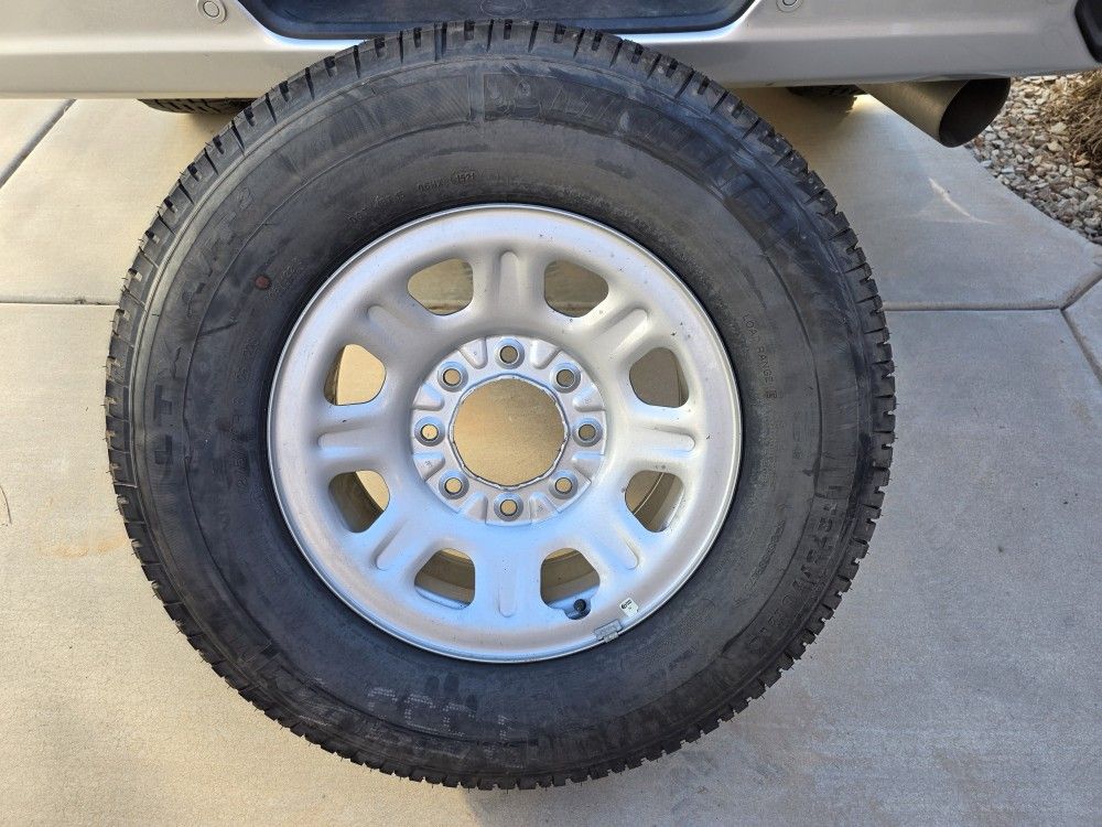 Steel Spare Wheel & Tire