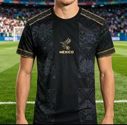 Camisa negra de Mexico
