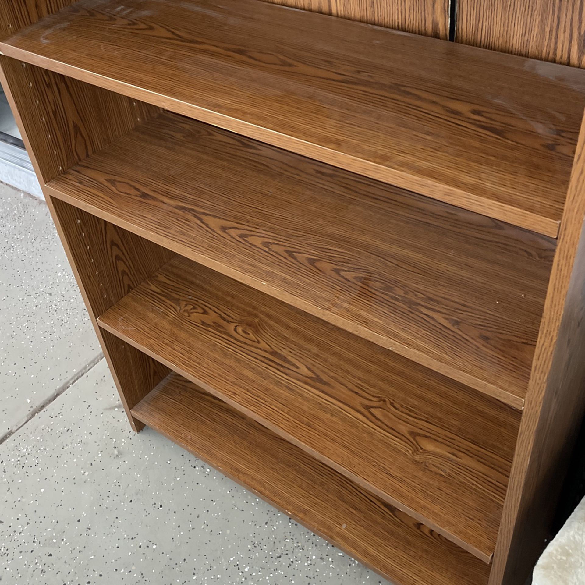 Wood bookcase Shelf