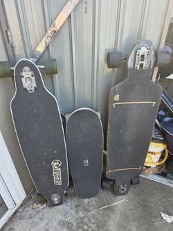 Long Boards And Banana Board
