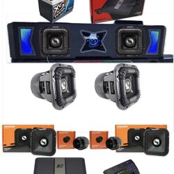 NEW POWERFUL BASS AND VOICE PACKAGE KICKER SOLO X 10” Installed Silverado Or Sierra 2019-2026