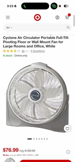 Lasko 3520 Cyclone Fan