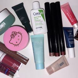 Makeup and skincare bundle 