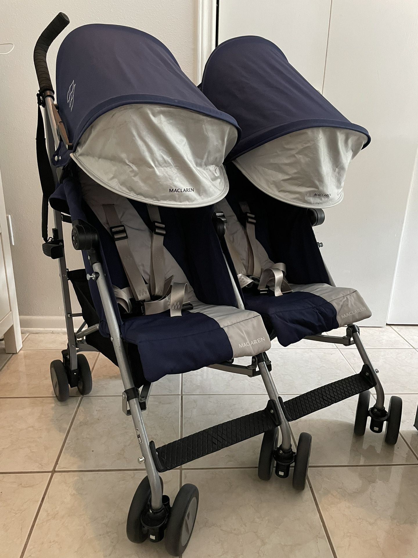 MacLaren Twin Triumph Double Stroller (6 months to 3 years)
