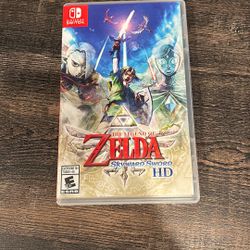 The Legend Of Zelda Skyward Sword Switch 