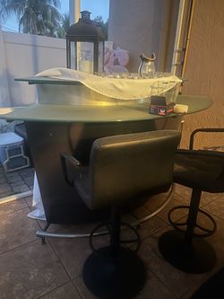 Bar and stools