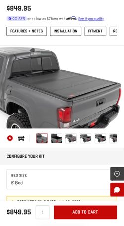 Toyota Tacoma Bed cover