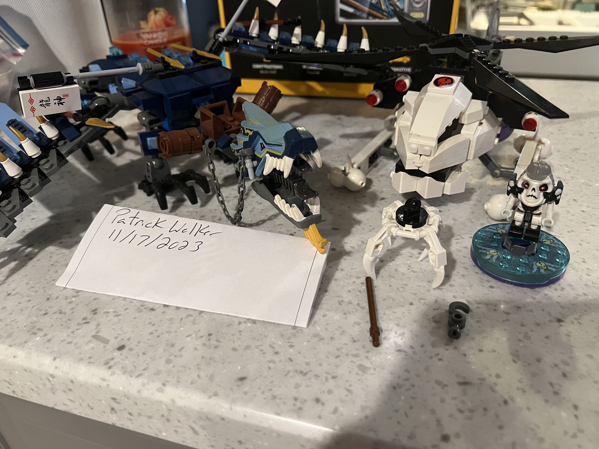 2521 LEGO Ninjago Spinners Lightning Dragon Battle