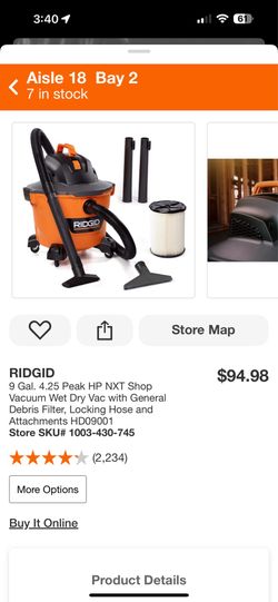 Rigid vacuum cleaner