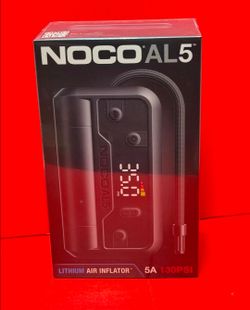 Brand New - NOCO Air AL5: Cordless Tire Inflator Portable Rechargeable Air Compressor