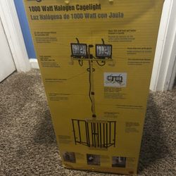 Regent 1000 Watt Halogen Cagelight - Brand NEW In The Box 