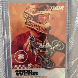 Red Bull Ktm Cooper Webb Card 