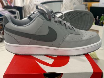 Nike Court Vision Low Size 10 Smoke Grey