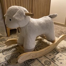Pottery barn rocking lamb hot sale